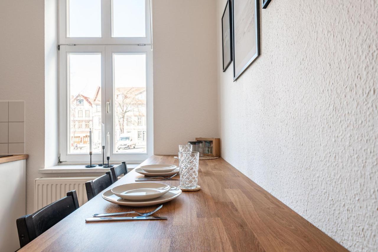 Exklusives Innenstadt Apartment - Parken - Smart-Tv - Kaffeevollautomat Wernigerode Dış mekan fotoğraf